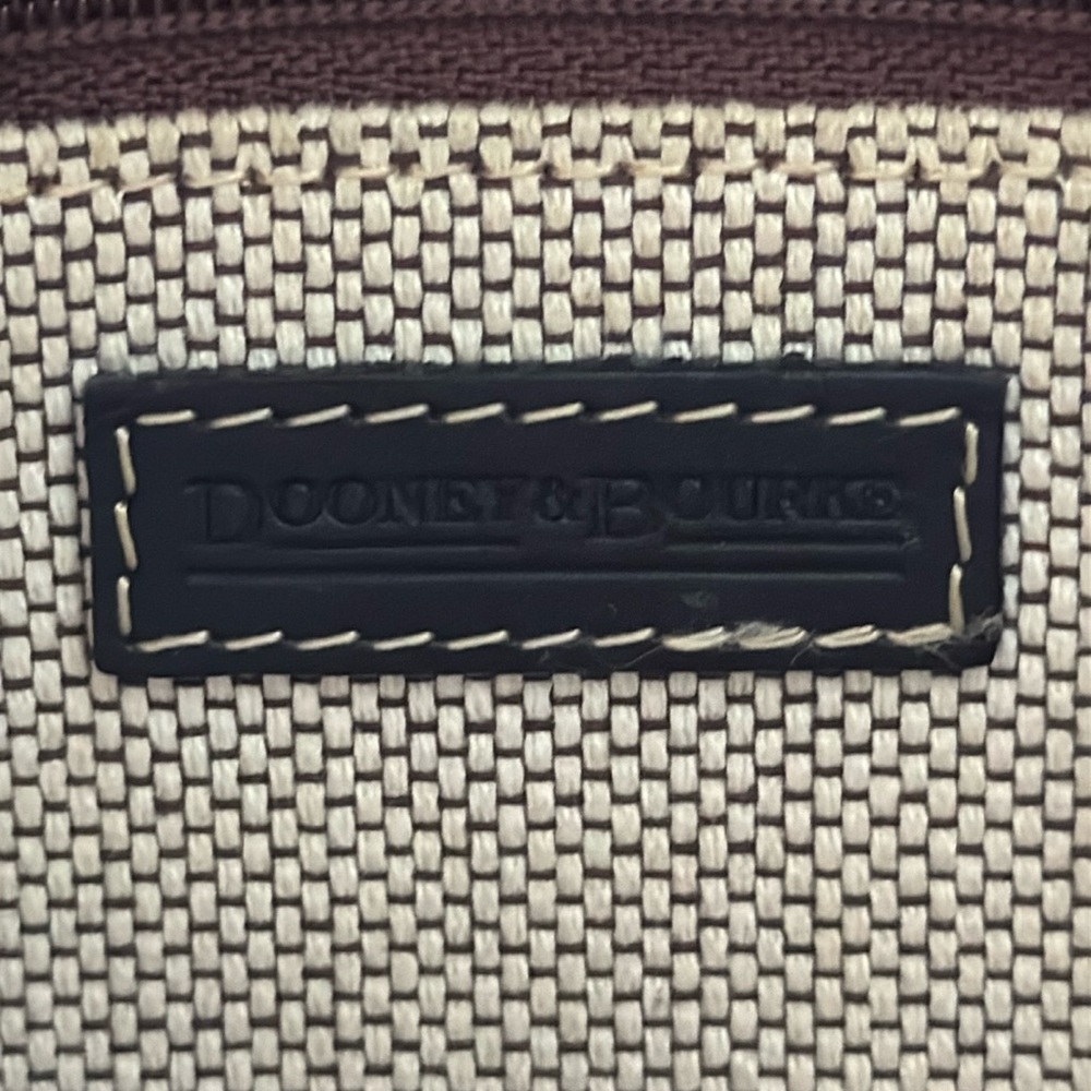 Women’s Dooney & Bourke Black/Grey Double Lock Shoulder Bag - Picture 12 of 13